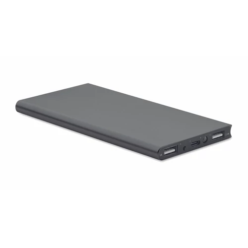 POWERFLAT8C 8000 mAh powerbank akkumulátor, titániumszürke