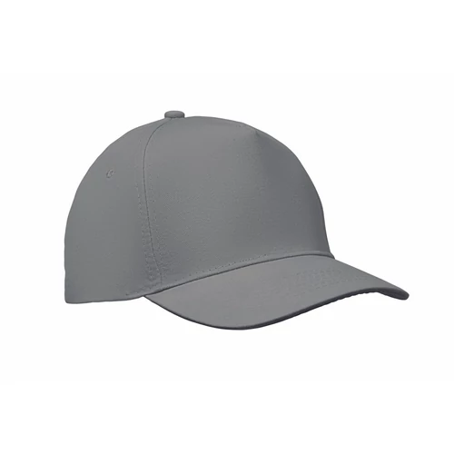 SUNNY 5 panel baseball sapka 180 gr, szürke