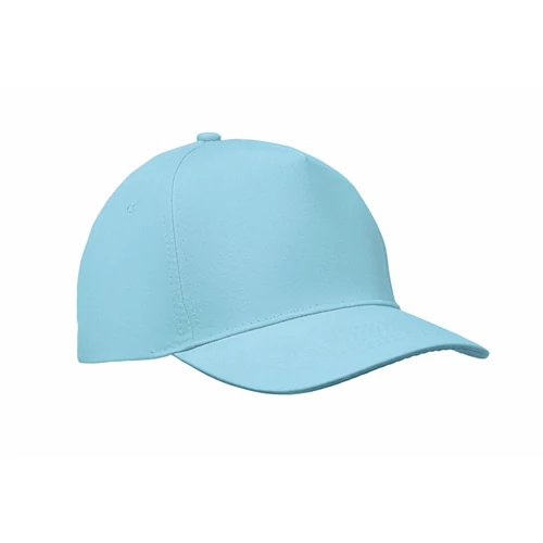 SUNNY 5 panel baseball sapka 180 gr, babakék