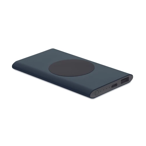 POWERPLUS 5000mAh 15W vez.n. powerbank, francia tengerészkék