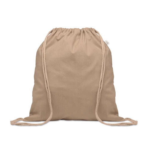 CABETRI COLOUR Újrah. 140g húzózsinóros táska, khaki