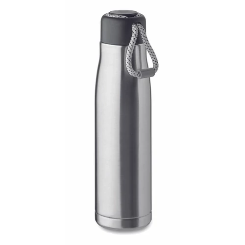 CORDLE Duplafalú palack 500 ml, matt ezüst