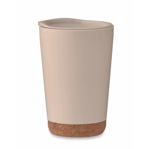 CO Duplafalú pohár 300 ml, bézs