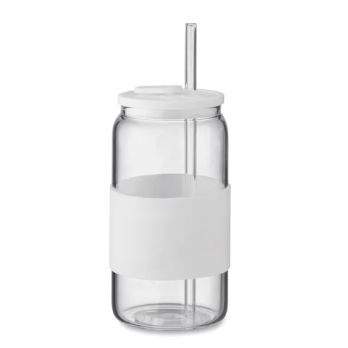 BOROSIP Boroszilikát pohár 550 ml, fehér