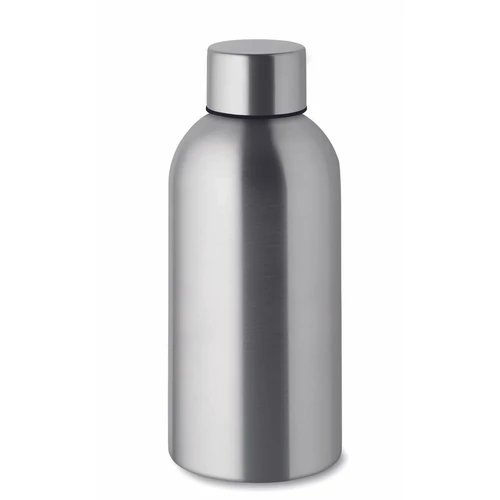 ATHENA MID Szimplafalú palack 500 ml, matt ezüst