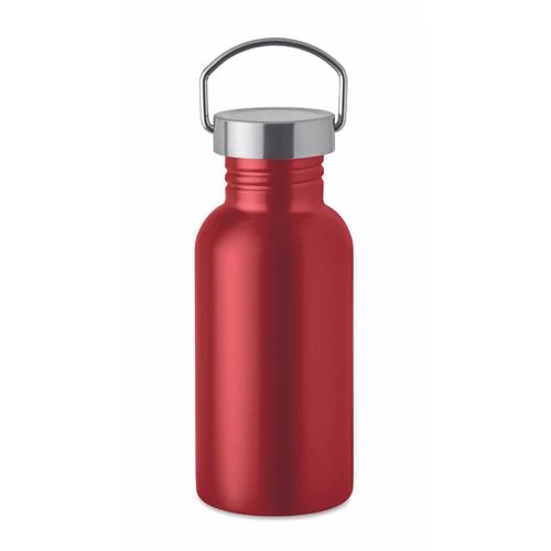 FLORENCE SING Szimplafalú palack 500 ml, piros