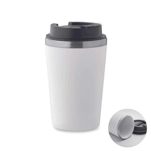 BLERM Pohár kerámia bevonattal 350ml, fehér