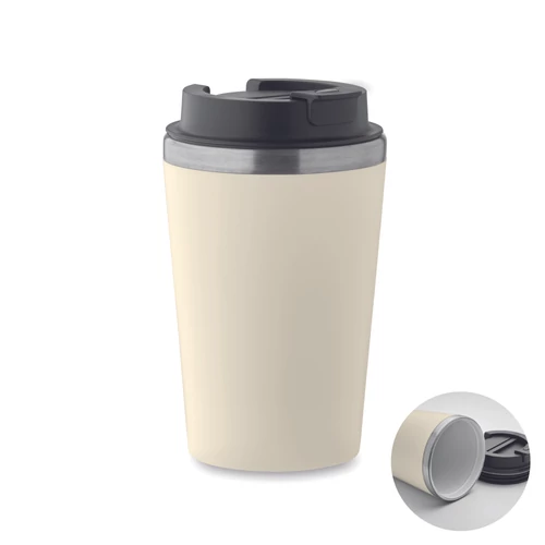 BLERM Pohár kerámia bevonattal 350ml, bézs