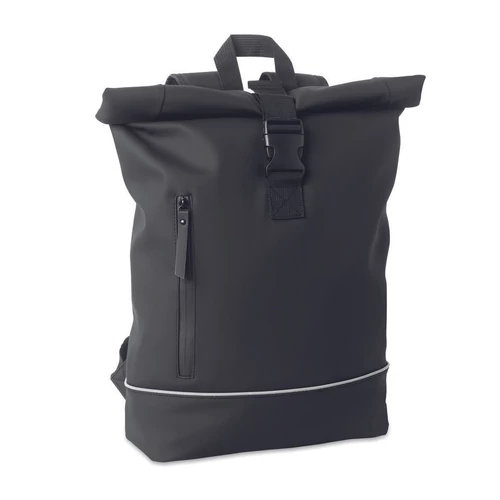 Laptosa 15 colos laptop PU hátizsák, fekete