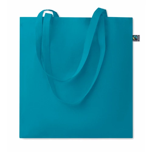 OSOLE+ COLOUR Fairtrade bevásárlótáska 180 g, türkiz