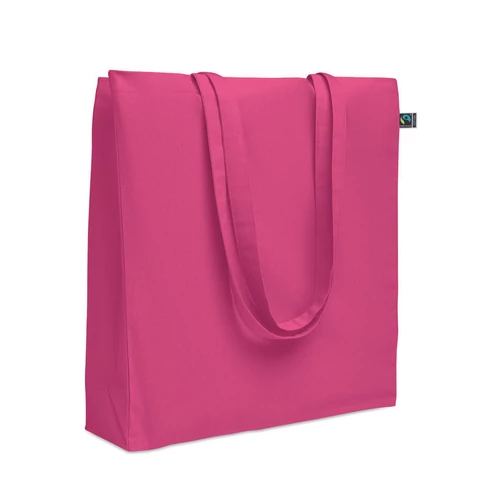 OSOLE++ COLOUR Fairtrade bevásárlótáska 180 g, fukszia