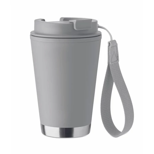 TOPIZ Duplafalú pohár 300 ml, szürke
