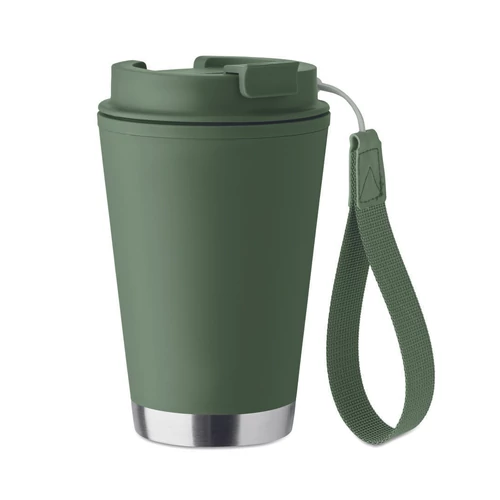 TOPIZ Duplafalú pohár 300 ml, sötétzöld