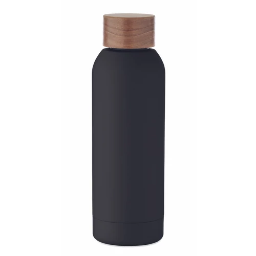 GEISER Szimplafalú palack 700 ml, fekete