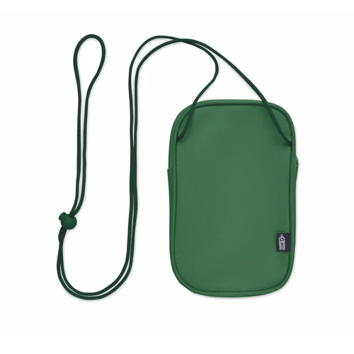 KOROVIN POUCH RPET keresztpántos úti tok, zöld