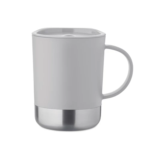 BEAKER Szimplafalú bögre 300 ml, szürke