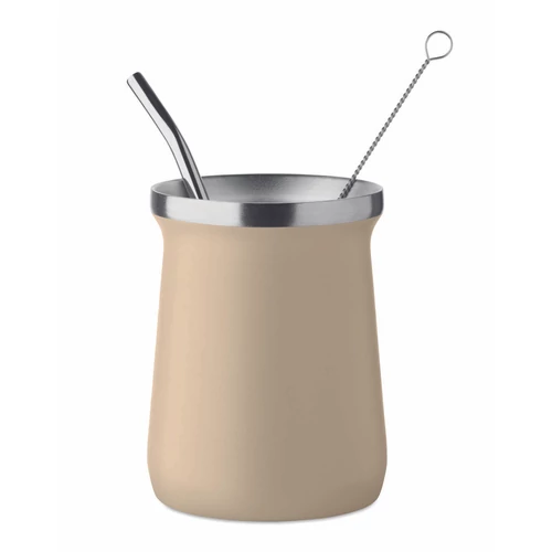 MIYERBA Yerba mate tea pohár, bézs