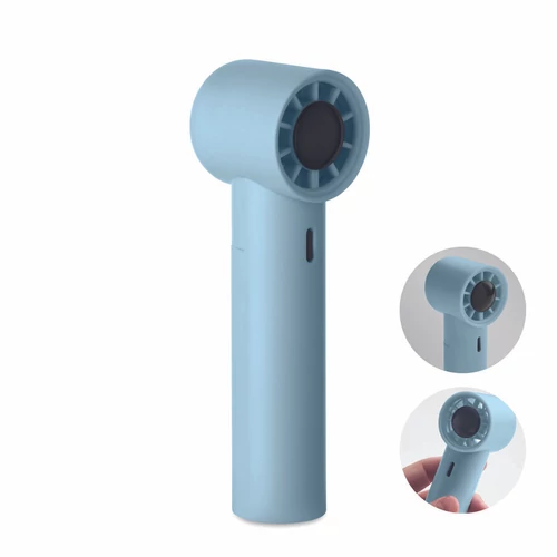 GLACI Mini kézi nagyseb. ventilátor, babakék