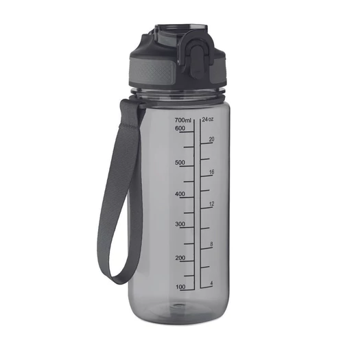 ENKEL Sport palack 700 ml, áttetsző szürke