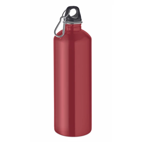 RE-ONE MOSS Szimplafalú palack 1000 ml, piros