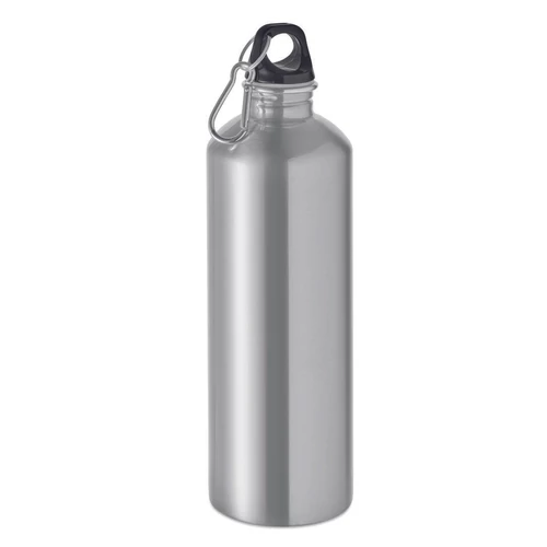 RE-ONE MOSS Szimplafalú palack 1000 ml, matt ezüst
