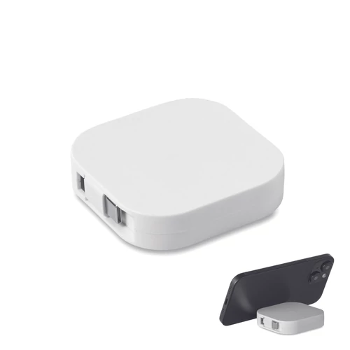 LINEA 100 100 W visszahúzható töltőkábel, fehér