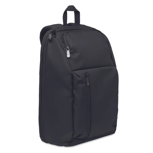 DOHA 15col RPET laptop hátizsák 15l, fekete