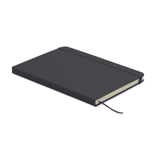ARCOLOOP A5 újrahasznosított PU notesz, fekete