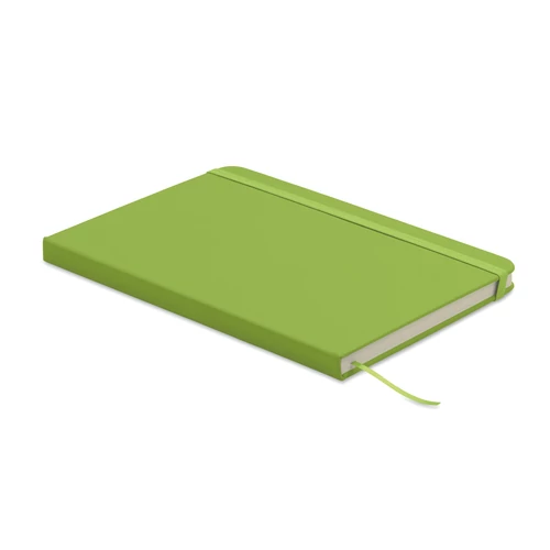 ARCOLOOP A5 újrahasznosított PU notesz, lime