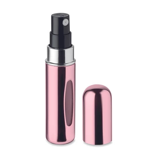 SPRAY Újratölthető parfümszóró 5ml, babarózsaszín
