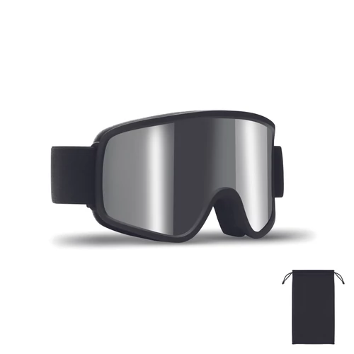 NISEKO Síszemüveg UV400, fényes ezüst
