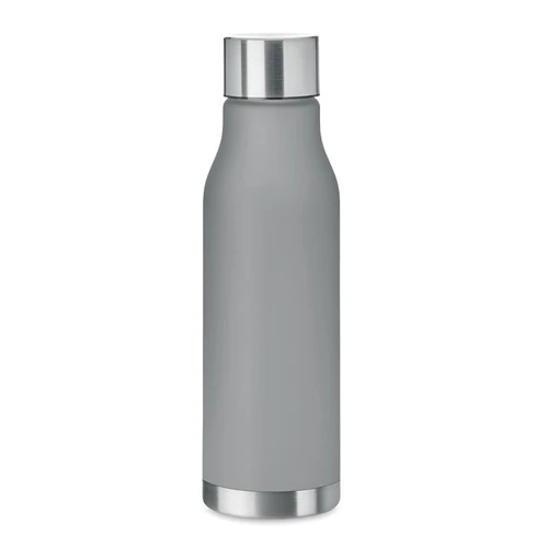 GLACIER RPET RPET palack, 600 ml, áttetsző szürke