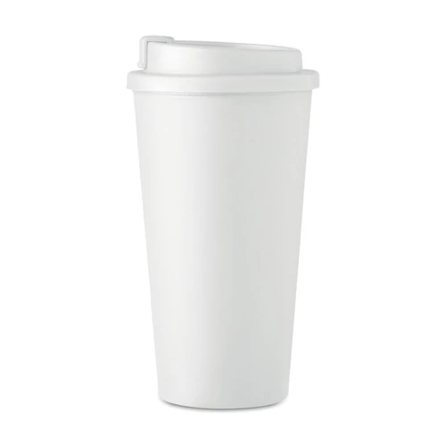 TUESDAY Duplafalú pohár 450 ml, fehér