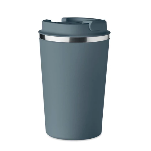 BRACE Duplafalú pohár, 350 ml, petrolkék
