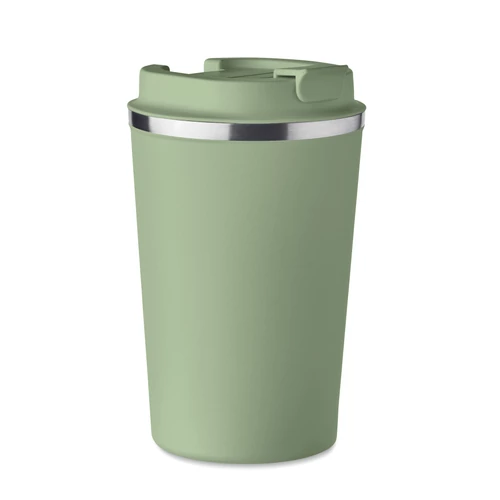BRACE Duplafalú pohár, 350 ml, mentazöld