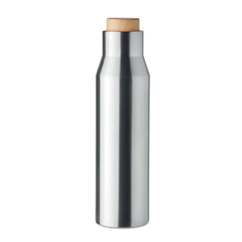 DUDINKA Duplafalú termosz, 500 ml, matt ezüst