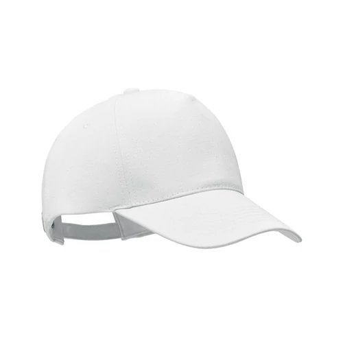 Biopamut baseball sapka, fehér