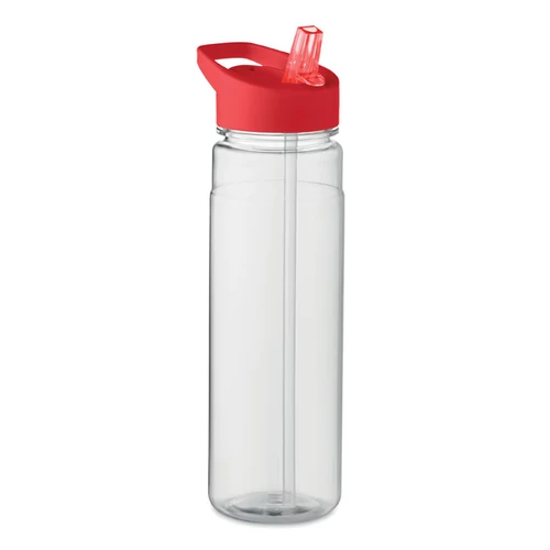 ALABAMA RPET palack PP fedéllel 650 ml, piros