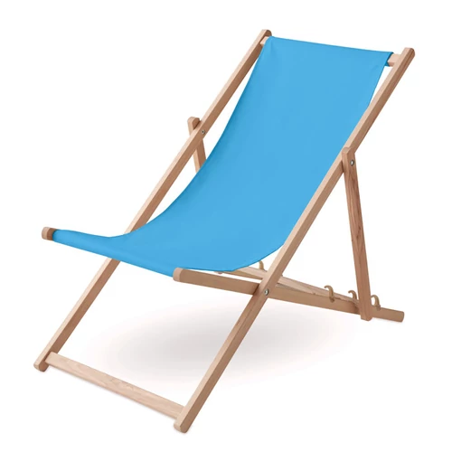 HONOPU Strandszék fából, türkiz