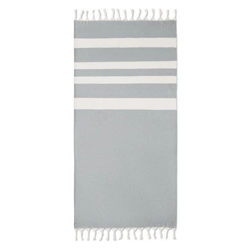 AGOURA Hamam törölköző/takaró 140 g, sötétszürke