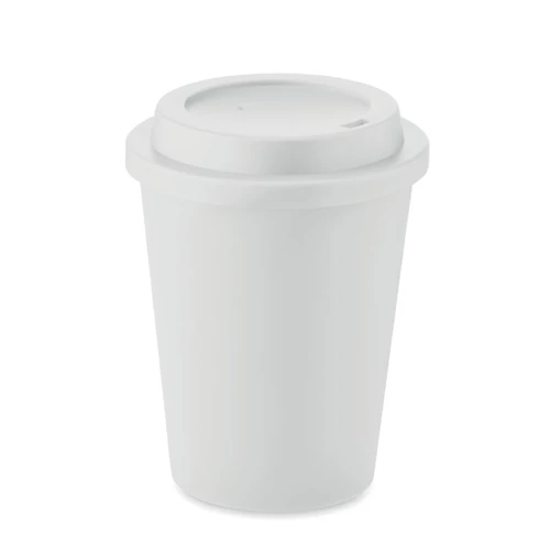 NOLA Duplafalú PP pohár 300 ml, fehér