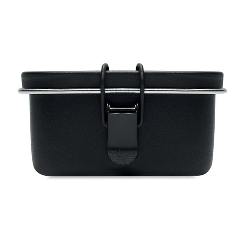 CHAN LUNCHBOX COLOUR Acél uzsonnás doboz, 750 ml, fekete