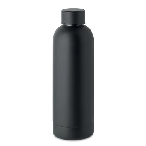 Duplafalú palack 500ml, fekete