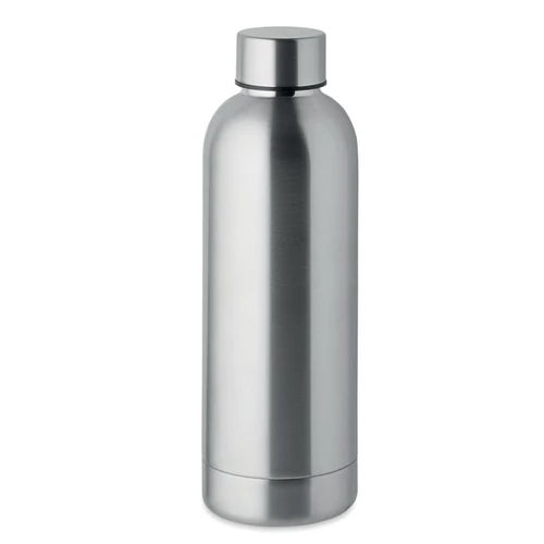 Duplafalú palack 500ml, ezüst
