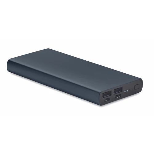 POWERFLAT 10C 10000 mAh powerbank, francia tengerészkék