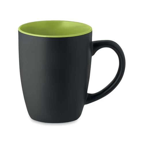 LIM Kétszínű kerámia bögre 290 ml, lime