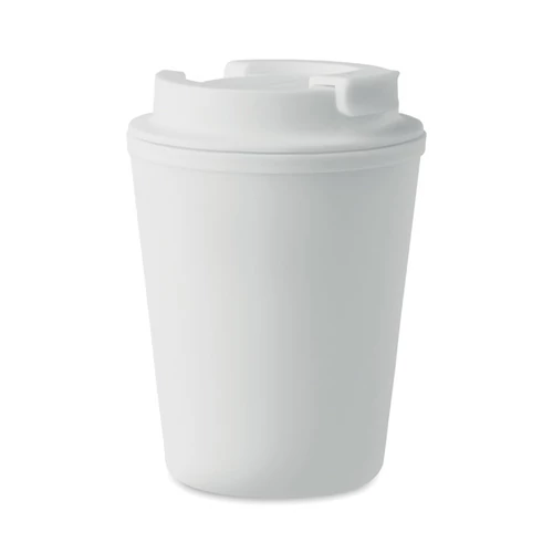 Újrahasznosított PP pohár 300 ml, fehér
