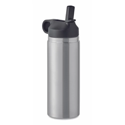 IVALO Duplafalú palack 500 ml, matt ezüst