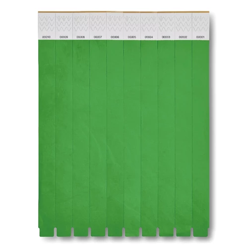 TYVEK Tyvek® rendezvény karszalag ív, zöld