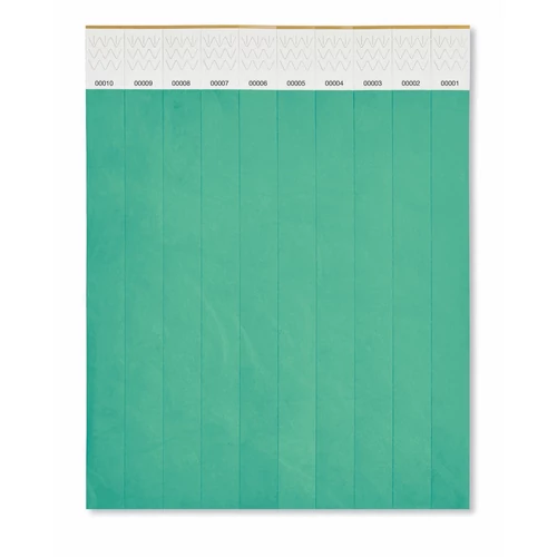 TYVEK Tyvek® rendezvény karszalag ív, türkiz